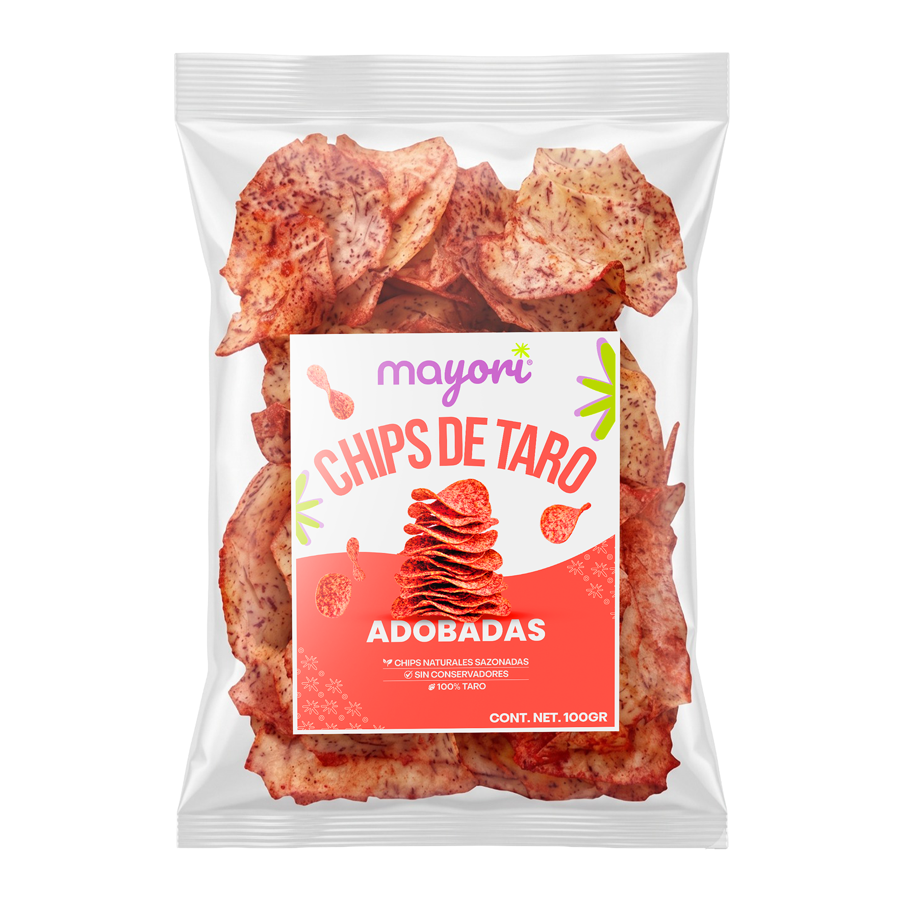Chips de Taro - Adobadas 100 gr