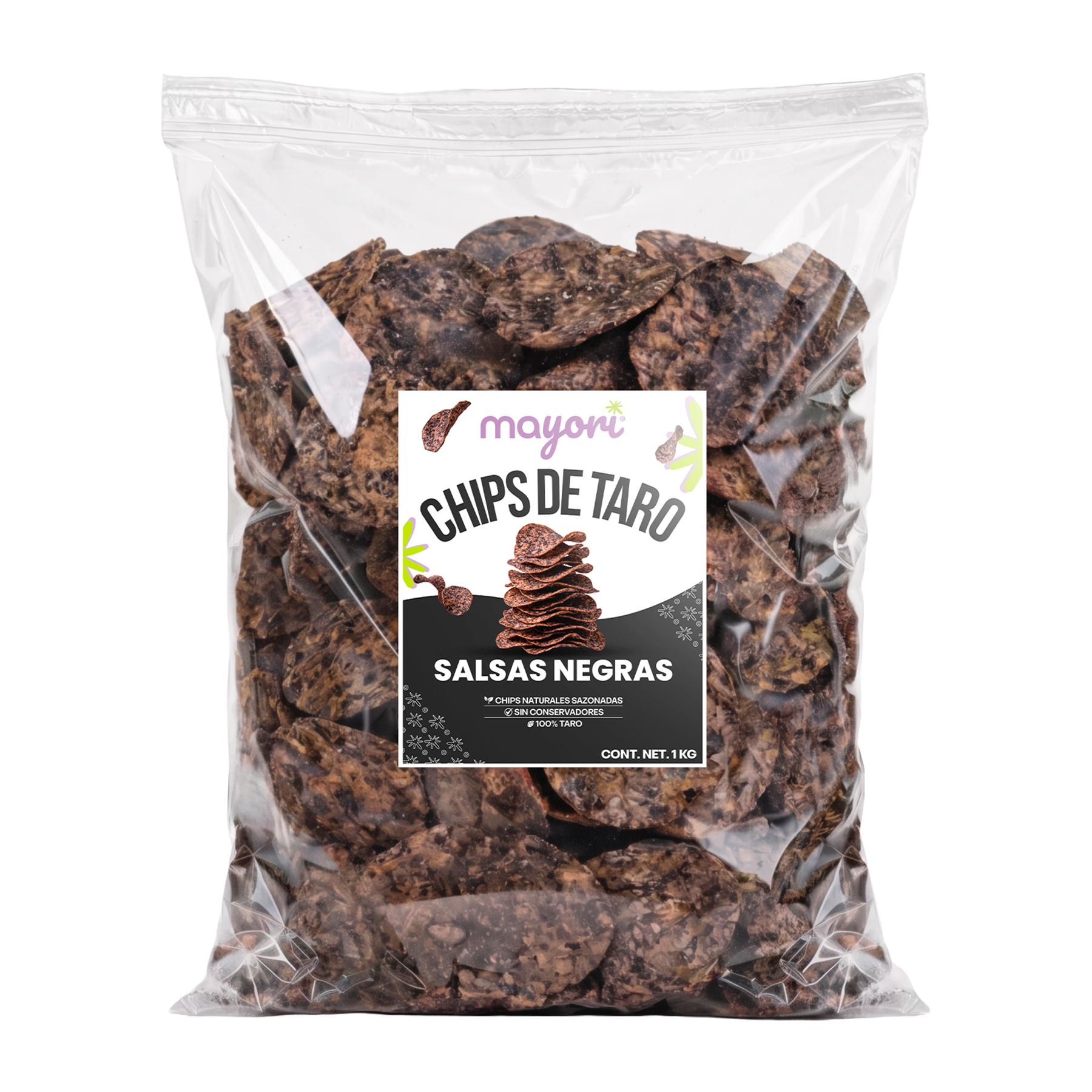 Chips de Taro - Salsas Negras 1 kg