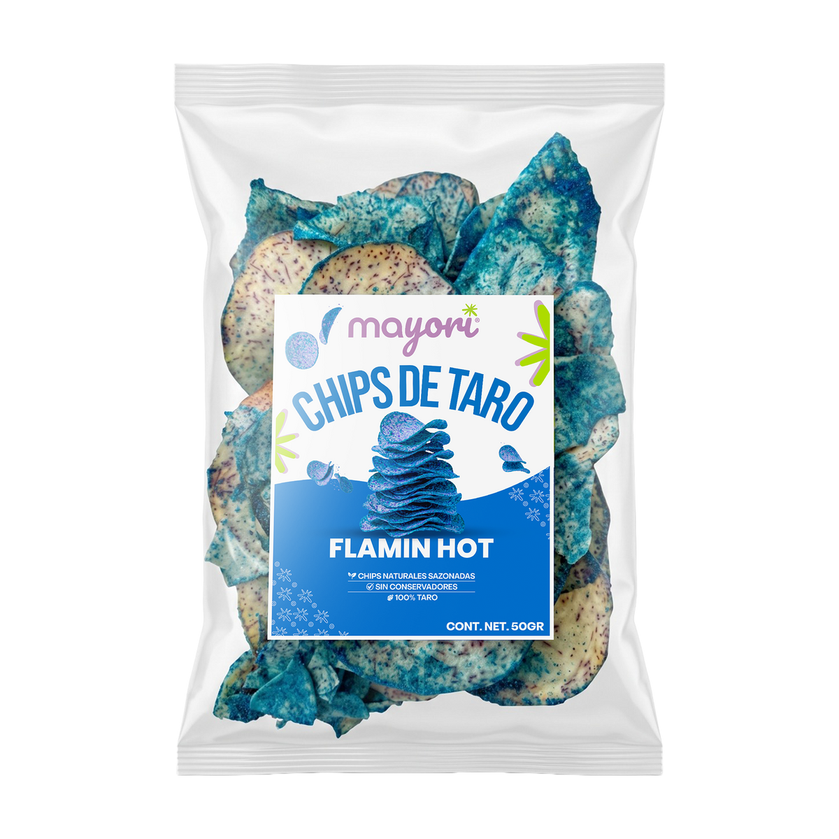 Chips de Taro - Flamin' Hot 50 gr