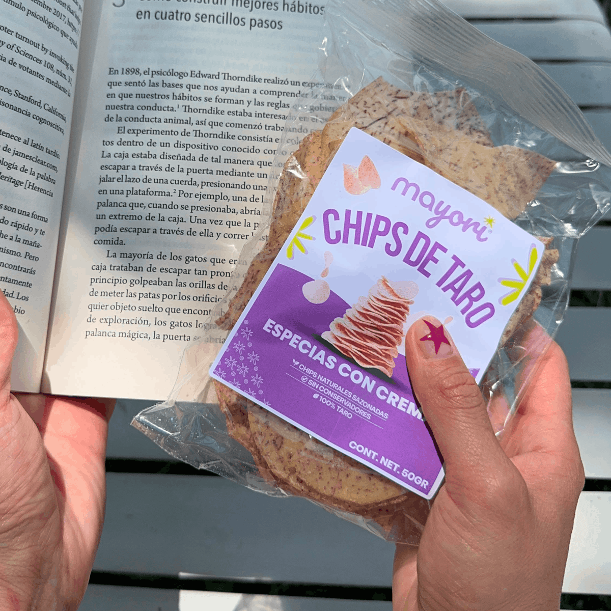 Chips de Taro - Especias con Crema 50 gr